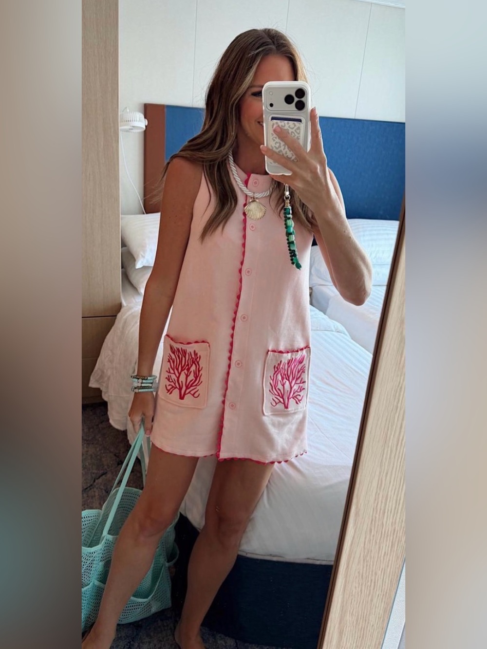 Terry cloth dress